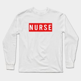 NURSE TAG Long Sleeve T-Shirt